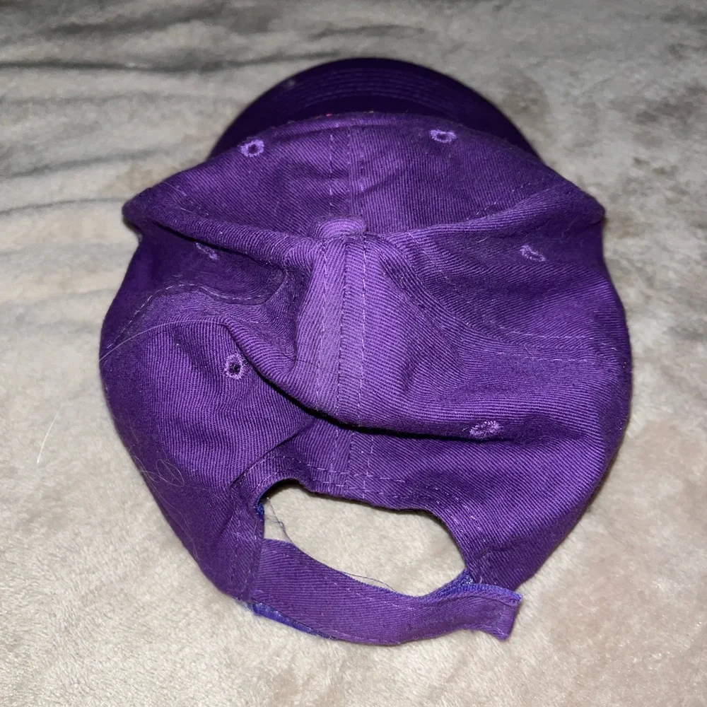 Genuine 907 Alaska Brand Kids Purple Moose Embroidered Baseball Cap Hat‎